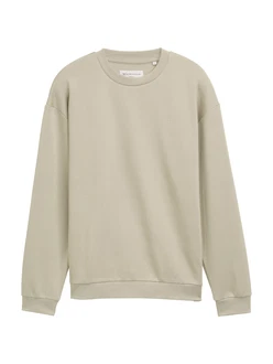 TOM TAILOR DENIM Sweatshirt beige