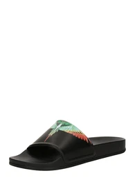 Pantolette 'ICON WINGS' hellblau / grn / hellgrn / schwarz
