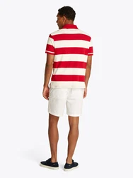 TOMMY HILFIGER Poloshirt rot/weiß