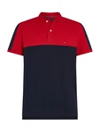 TOMMY HILFIGER Poloshirt navy / rot / weiß