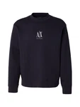 ARMANI EXCHANGE Sweatshirt Felpa navy/weiß