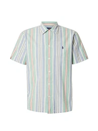 Hemd 'CLADY' hellblau / mint / lachs / wei