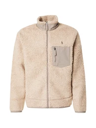 Fleecejacke beige