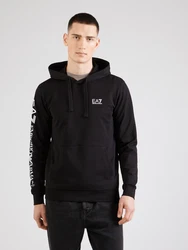 EA7 Emporio Armani Sweatshirt schwarz/weiß