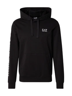 EA7 Emporio Armani Sweatshirt schwarz/weiß
