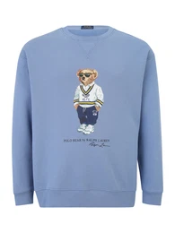 Polo Ralph Lauren Big & Tall Sweatshirt hellblau / hellbraun / gelb / wei