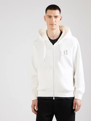 ARMANI EXCHANGE Sweatjacke bronze/offwhite