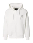 ARMANI EXCHANGE Sweatjacke bronze/offwhite