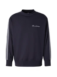 Sweatshirt navy / wei