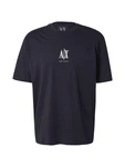 ARMANI EXCHANGE T-Shirt navy/weiß