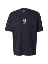 ARMANI EXCHANGE T-Shirt navy/weiß