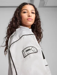 PUMA Jacke 'ARCHIVE SEASONAL' hellgrau/schwarz