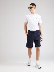 EA7 Emporio Armani Shorts marine/weiß