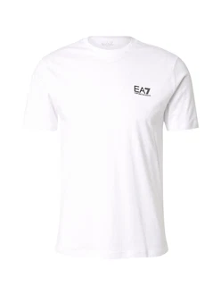 EA7 Emporio Armani T-Shirt schwarz/weiß