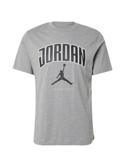 Jordan T-Shirt 'CITY 88' grau/schwarz/weiß