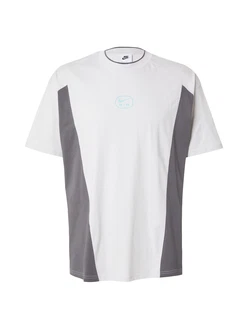 Nike Sportswear T-Shirt Air hellblau/schlammfarben/hellgrau
