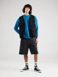 Carlo Colucci Sweatshirt marine/royalblau