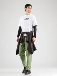 WEEKDAY T-Shirt 'Great' schwarz/weiß