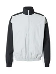 Nike Sportswear Jacke 'CLUB' grau/schwarz/weiß