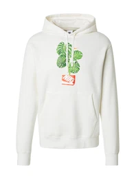 Sweatshirt 'CLUB HDY' hellbeige / limette / hummer / wei