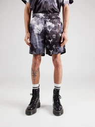 Carlo Colucci Shorts grau/schwarz/weiß