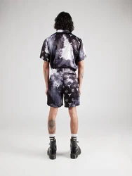 Carlo Colucci Shorts grau/schwarz/weiß