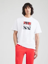 Nike Sportswear T-Shirt 'AIR' rot/schwarz/weiß