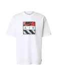 Nike Sportswear T-Shirt 'AIR' rot/schwarz/weiß