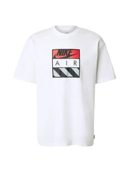 Nike Sportswear T-Shirt 'AIR' rot/schwarz/weiß
