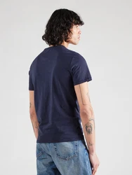 GUESS T-Shirt 'DYED' marineblau