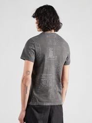 GUESS T-Shirt hellgrau/dunkelgrau