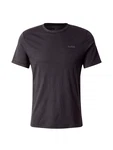 GUESS T-Shirt 'DYED' schwarzmeliert