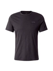 GUESS T-Shirt 'DYED' schwarzmeliert