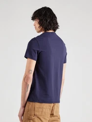 GUESS T-Shirt marine/hellblau/orange/weiß
