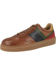 Sneaker marine / cognac / grn / dunkelrot