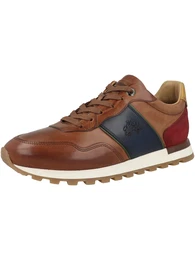 Sneaker dunkelblau / karamell / senf / grn / karminrot