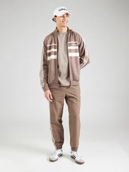 ADIDAS ORIGINALS Sweatjacke 'The First' hellbraun/weiß