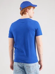 s.Oliver T-Shirt blau/weiß