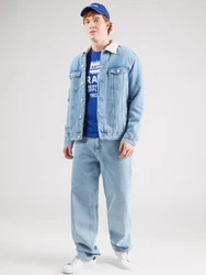 s.Oliver T-Shirt blau/weiß