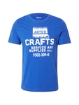 s.Oliver T-Shirt blau/weiß
