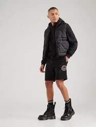 ELLESSE Shorts Tramonti aprikose/schwarz/weiß
