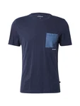 s.Oliver T-Shirt marine/saphir/weiß