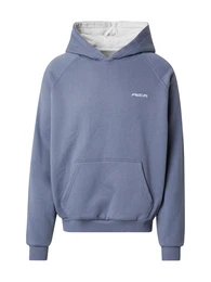 Sweatshirt 'Moolt' taubenblau / wei