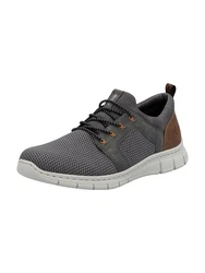 Rieker Slip-On Sneaker grau/braun/dunkelgrau