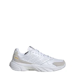 ADIDAS PERFORMANCE Sportschuh 'Courtjam Control 3' goldgelb / taupe / weiß