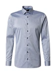 OLYMP Hemd Dunkelblau/Grau/Blau
