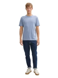 TOM TAILOR T-Shirt taubenblau