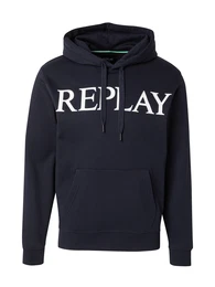 Sweatshirt nachtblau / wei