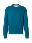 s.Oliver Sweatshirt aus Baumwollmix mit Logo-Detail petrol