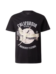 T-Shirt 'HERON' nude / hellbeige / schwarz / wei